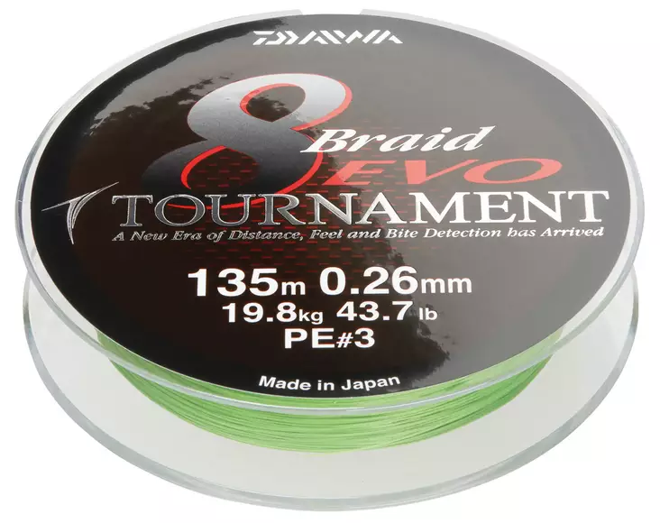Daiwa Tournament 8 Braid EVO - Flätlinor - 4027093668548 - 1