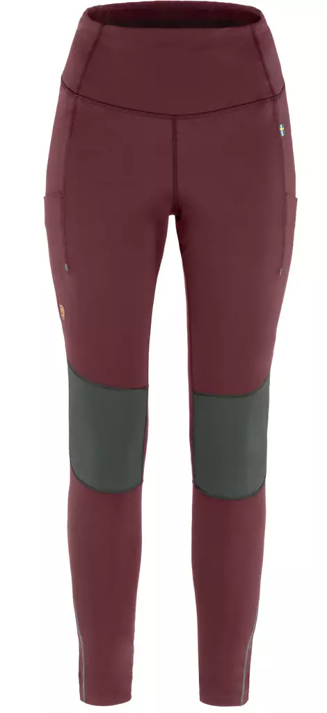Fjällräven Abisko Värm Trekking Tights Port- Iron Gray - Dam jaktbyxor - 7323450786908 - 1