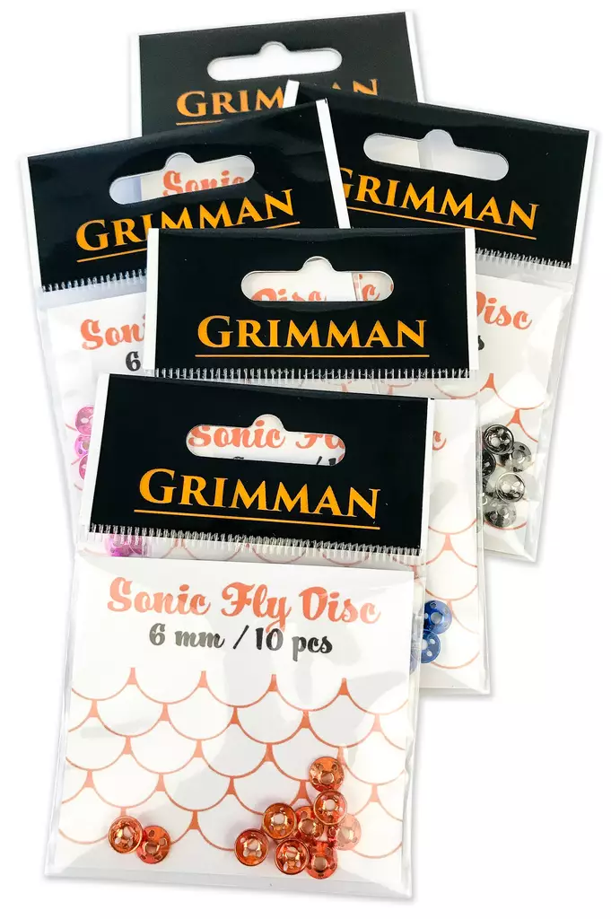 Grimman Sonic Disc 6mm 10pcs - Coneheads och övriga huvud - 11808028 - 1