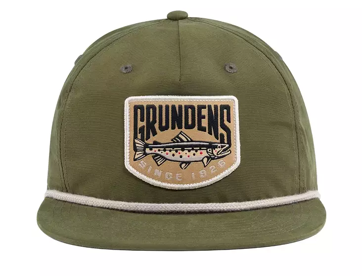 Grundens Trout Patch Rope Trucker Loden - Truckerkepsar - 0840316328098 - 1