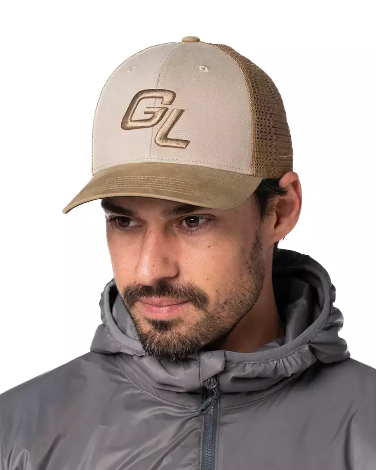 Guideline GL Mesh Trucker Cap Vintage Khaki - Kepsar - 7033841110648 - 1