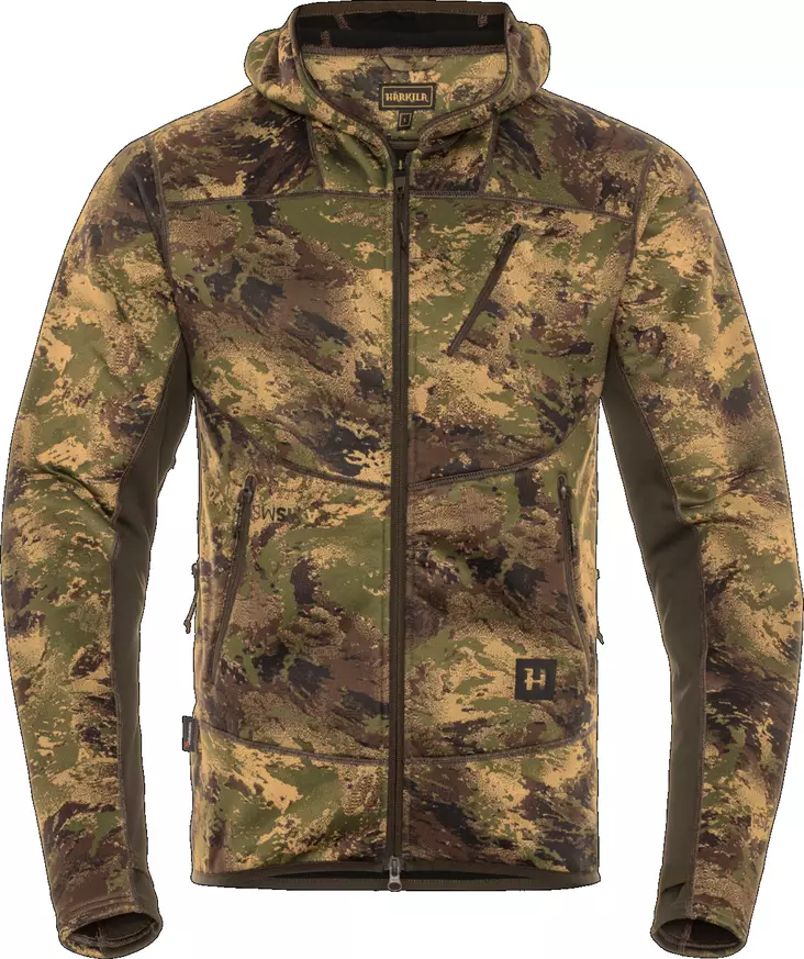 Härkila Deer Stalker camo fleece hoodie - Jägartröjor - 5707335500308 - 1