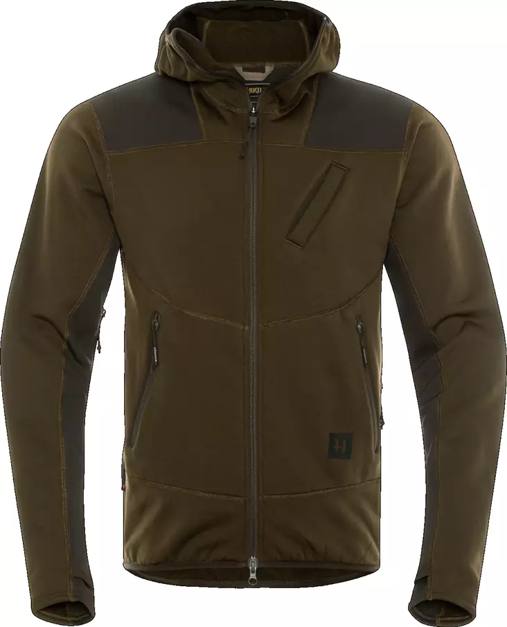 Härkila Deer Stalker Hoodie Green - Jägartröjor - 5714733534248 - 1