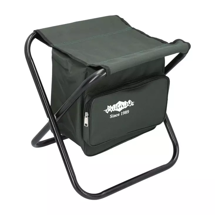 Mikado Foldable Stool with Bag IS12-81B Green - Feeder- & specialstolar - 5900637634638 - 1