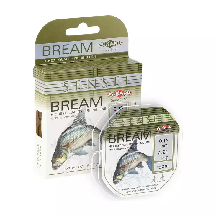 Mikado Sensei Bream 150m - Monofila feeder- & matchlinor - 5900637504238 - 1