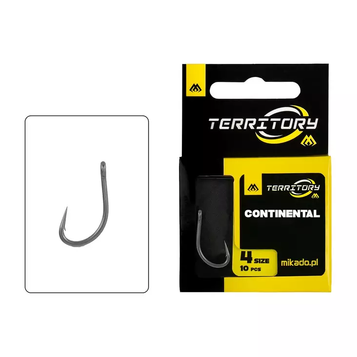 Mikado Territory Continental - Curve shank-krokar - 5900637158608 - 1
