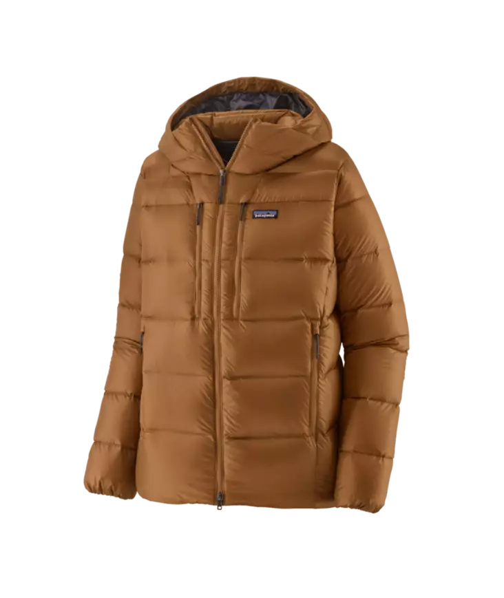 Patagonia M´s Fitz Roy Down Hoody Deer Brown - Mellanjackor - 199346128698 - 1