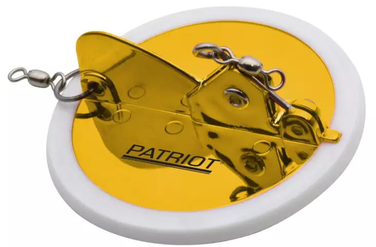 Patriot Deep Diver Diving Plate 105mm Gold - Utlösare och trollingtillbehör - 6417512530538 - 1