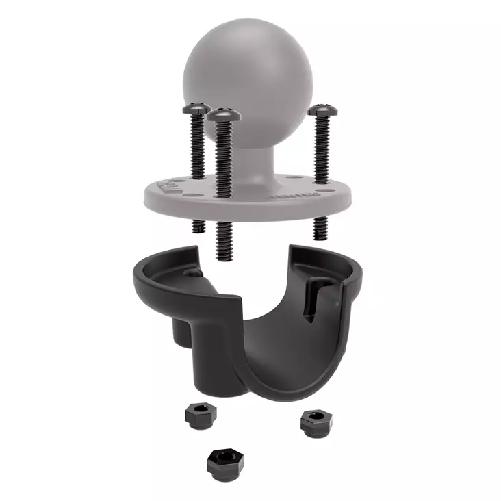 Ram Rail Mount Adapted RAM-233 - RAM Mounts, C-storlek - 793442001338 - 1