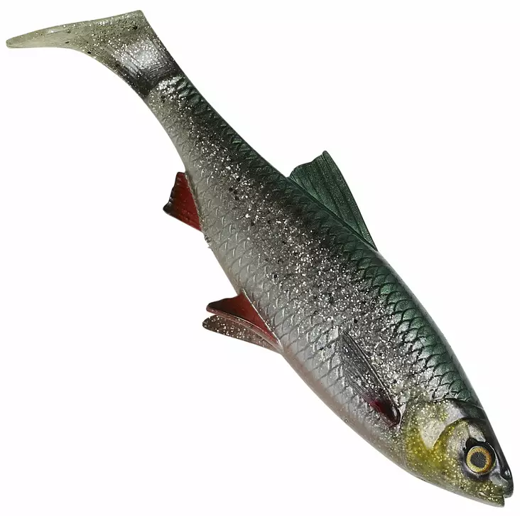 Savage Gear 4D River Roach 22cm 125g - Gummibeterna för gädda - 3400300098 - 1
