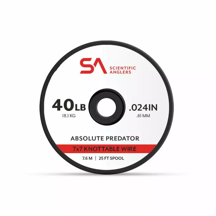 Scientific Anglers Absolute Predator 7x7 Knotable Wire - Tafsmaterial - 840309137218 - 2