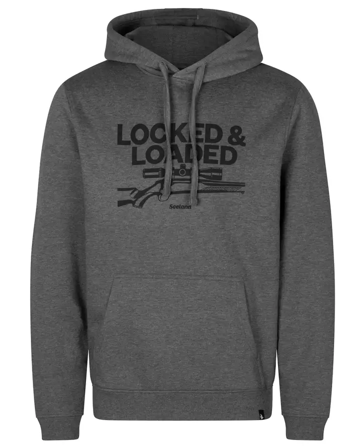 Seeland Loaded Hoodie Grey Melange - Jägartröjor - 5714733652058 - 1