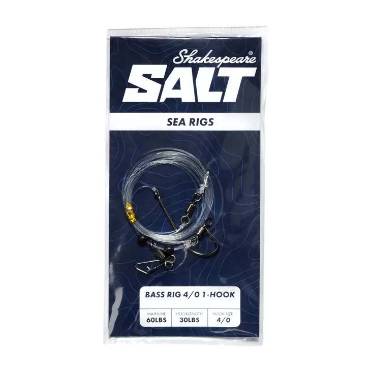 Shakespeare Bass Rig 1-Hook 4/0 - Riggar för bottenfiske & torsk - 043388130938 - 1