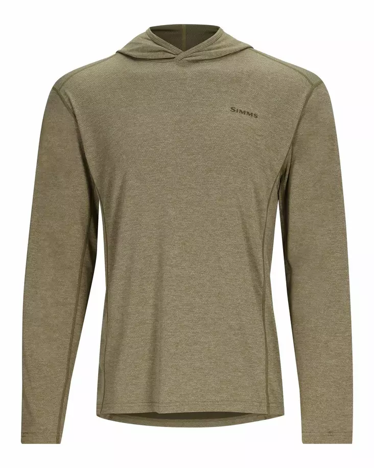 Simms BugStopper Hoody Bay Leaf Heather - Huvtröjor - 694264648988 - 1