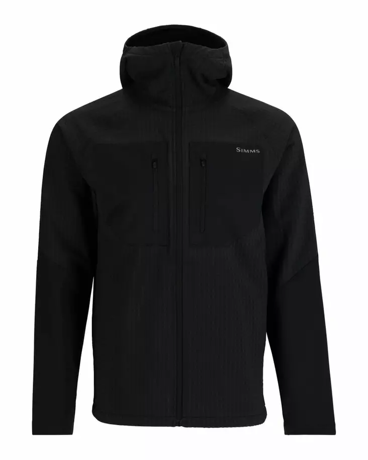 Simms Confluence Hoody Black - Huvtröjor - 694264659588 - 2