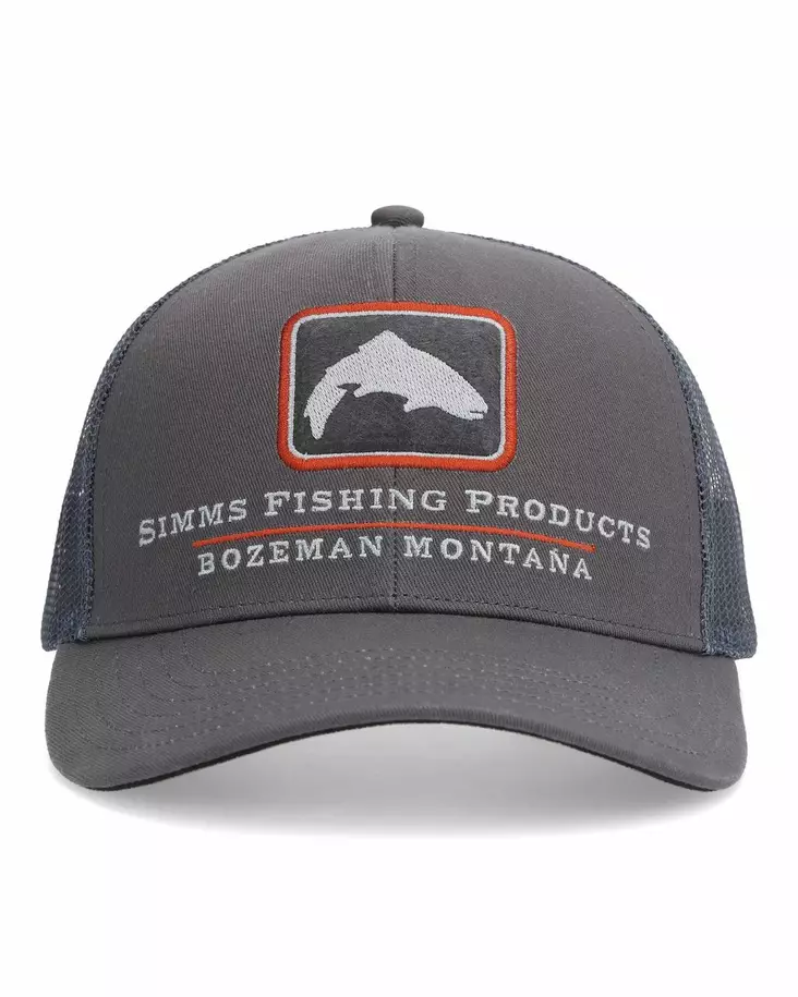 Simms Double Haul Icon Trucker Slate - Kepsar - 694264648858 - 1