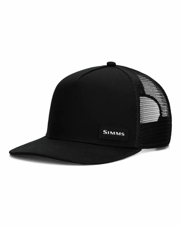 Simms High Crown Flatbill Black - Kepsar - 694264699928 - 2