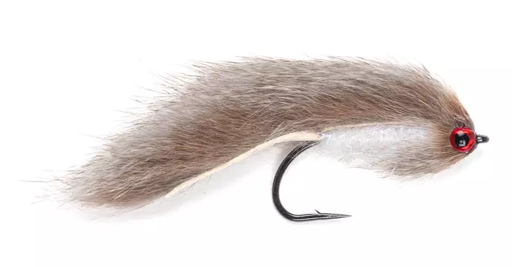 Squirrel Zonker Natural Grey - Streamers och leech - 8859202536648 - 2