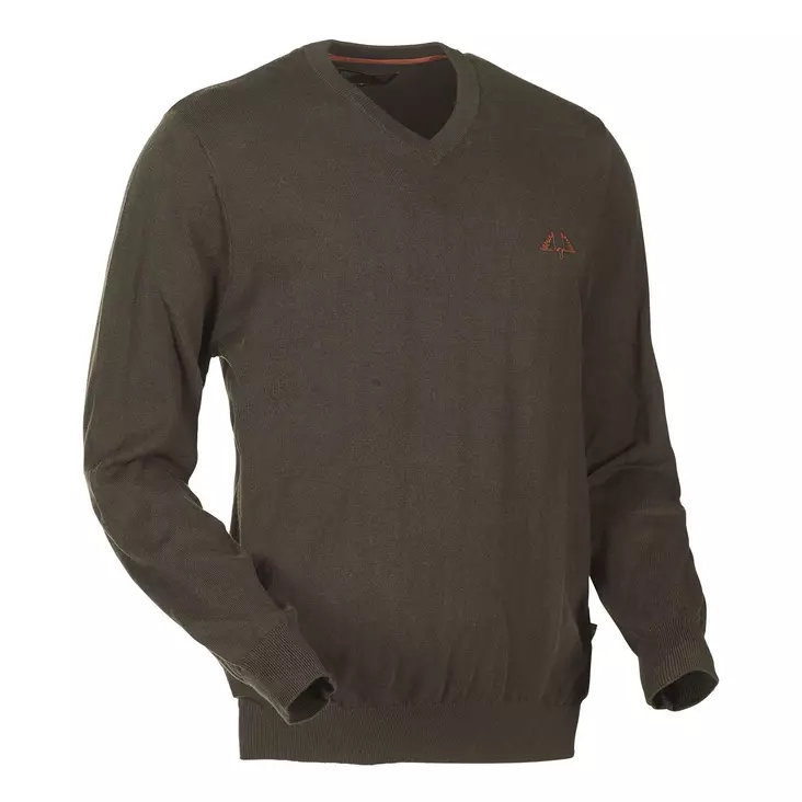 Swedteam Crest V-Neck Sweater Swedteam Green - Skjortor - 7330144038168 - 1