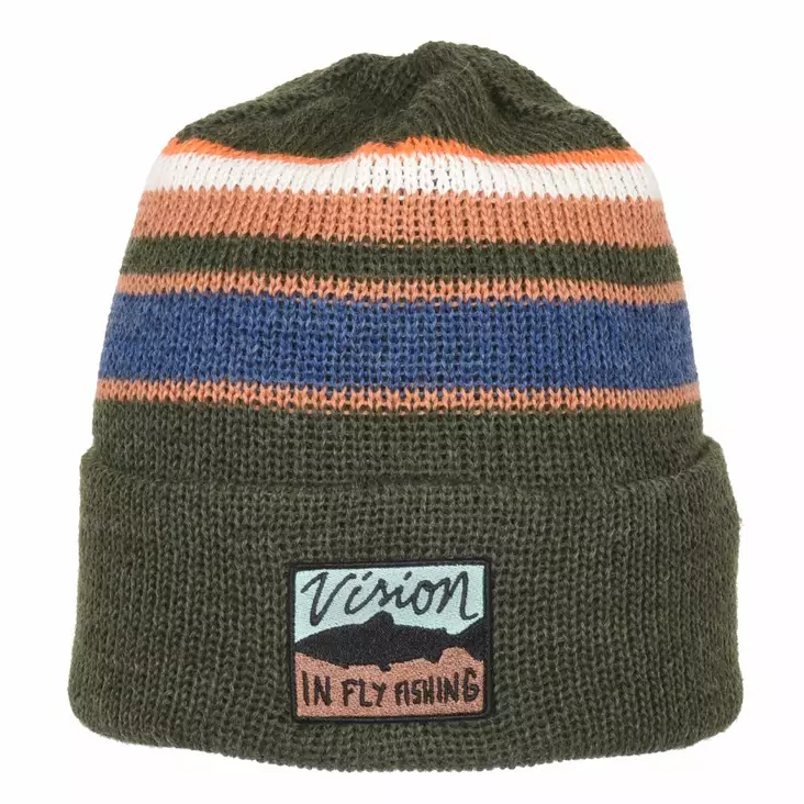 Vision Stripe Merino Beanie - Mössar - 6417512843058 - 1