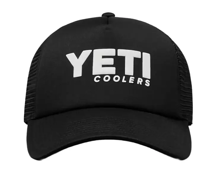 YETI COOLERS MID PRO TRUCKER HAT BLACK - Truckers - 888830331958 - 1