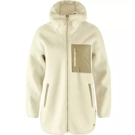Fjällräven Vardag Pile Fleece Long W Chalk White - Fleecetröjor - 7323451109249 - 1