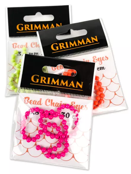 Grimman Bead Chain Eyes 3,8mm Painted - Tyngdögon - 11808019 - 1