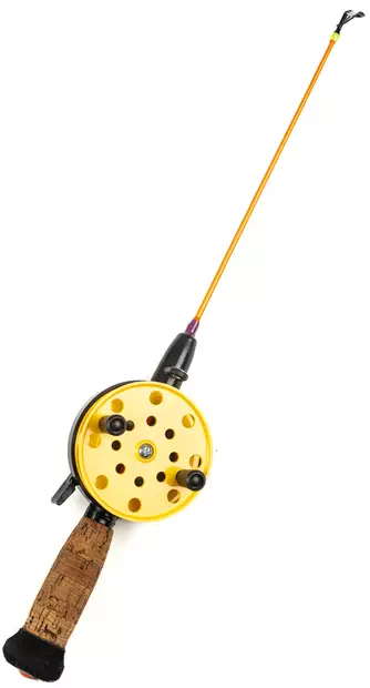 Kirpun Modattu Delfin 70mm/42cm Oranssi - Traditionella pimpelspön - 6438407010249 - 1