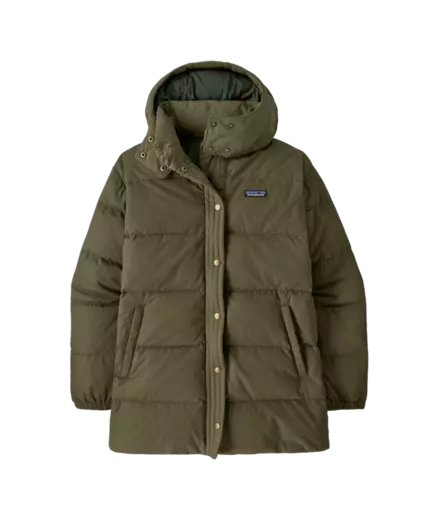 Patagonia W´s Cotton Down Parka Basin Green - Dunjackor damer - 198077467519 - 1