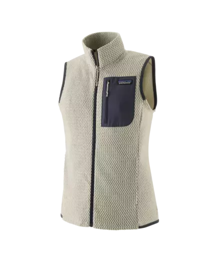Patagonia W´s R1 Air Vest Wool White - Mellanjackor - 198077396529 - 1