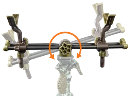 Primos 2-Point Gun Rest - Stativ och tillbehör - 010135658069 - 3