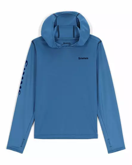 Simms Kid's Solar Tech Hoody Sterling - Huvtröjor - 694264604069 - 2