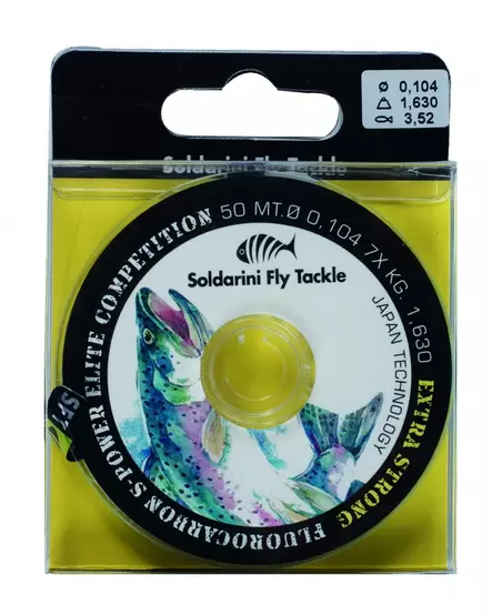 Soldarini Fluorocarbon 100% S-Power Elite Competition - Fluorocarbon tafsmaterial - 8059016751309 - 10