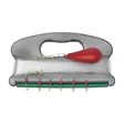 Kinetic Fiskeharpe Tyttebærkrok - Riggar för bottenfiske & torsk - 5707461329149 - 1
