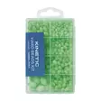 Kinetic Hard Beads Kit Green Glow - Klämhylsor & pärlor - 5707461360289 - 1