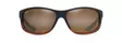 Maui Jim Kaiwi Channel - Dark Brown Stripe Frame with HCL Lens - Glaslinser - 603429067359 - 2