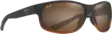 Maui Jim Kaiwi Channel - Dark Brown Stripe Frame with HCL Lens - Glaslinser - 603429067359 - 1