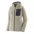 Patagonia Womens R1 Air Full-Zip Hoody Wool White - Fleecetröjor - 198077396659 - 1