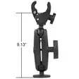 RAM Trolling Motor Stab. with Tough-Cla - RAM Mounts, C-storlek - 793442946929 - 2