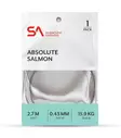 SA Absolute Salmon Leader 9ft - Taperade Nylon -tafsar - 840309138499 - 1