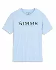 Simms Simms Shroud Fill Logo T-Shirt Sky Blue - T-shirts herr - 694264699829 - 1