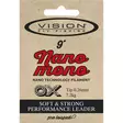 Vision Nano Mono Leader 9' - Taperade Nylon -tafsar - 6417512814409 - 2