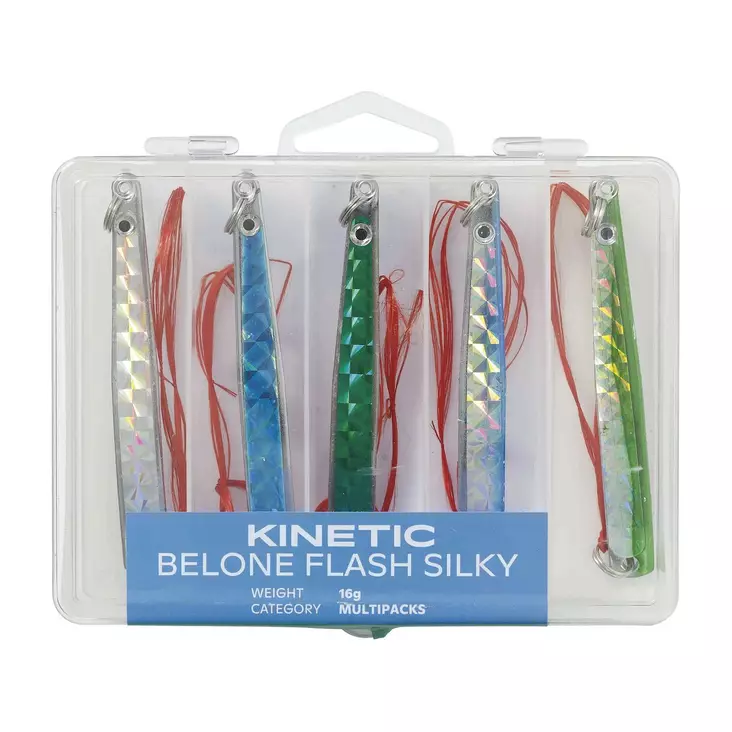 Kinetic Belone Flash Silky - Metalljiggar & shore jigging-jiggar - 5707461359559 - 1