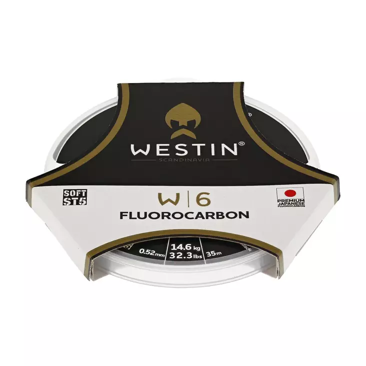 Westin W6 ST5 Fluorocarbon 20m - Fluorocarbon- & monotafsar - 5707549490709 - 1