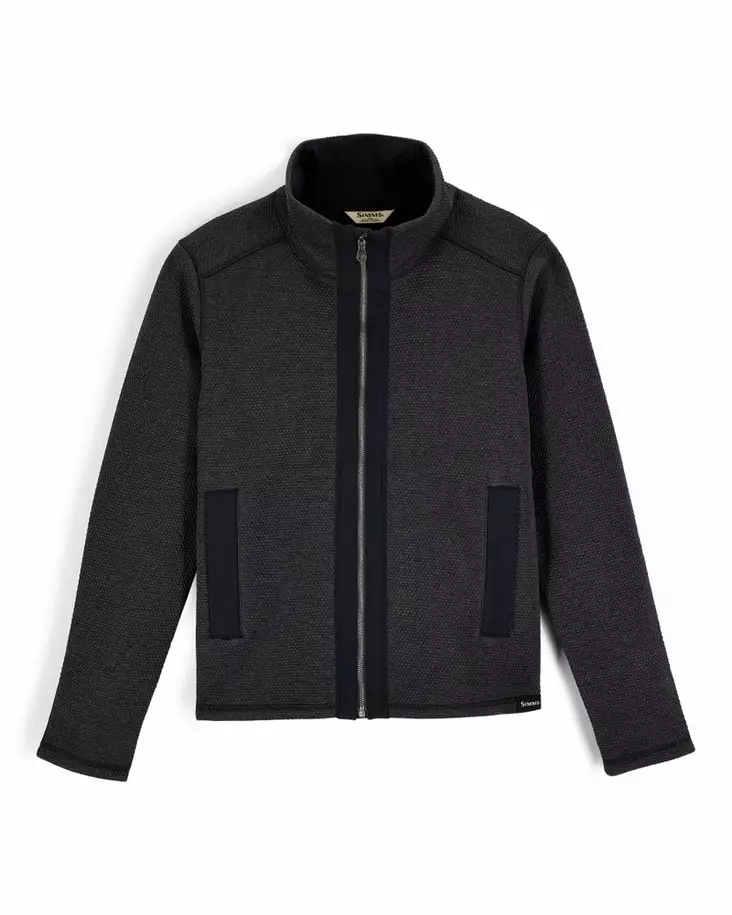 Simms Women's Harbor Fleece Black Heather - Fleecetröjor - 694264701249 - 2