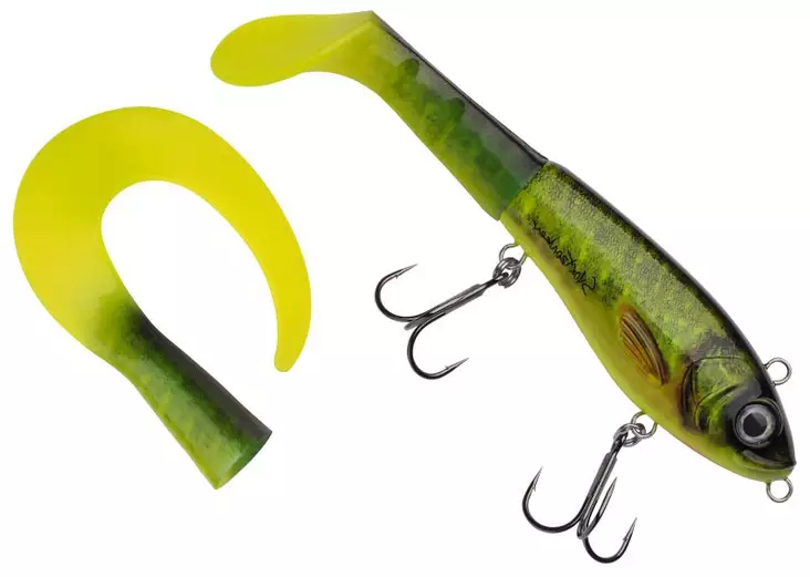 Abu Svartzonker Mchybrid 16,5cm 74g - Tail-beten - 340000069 - 1