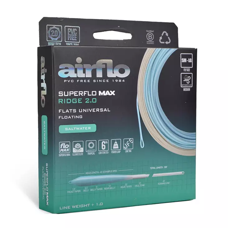 Airflo Superflo Max Ridge 2.0 Flats Universal Float - Flytlinor - 614910106839 - 1