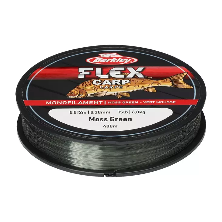 Berkley Flex Carp 0,25mm Moss Green - Monofila linor - 028632986349 - 1