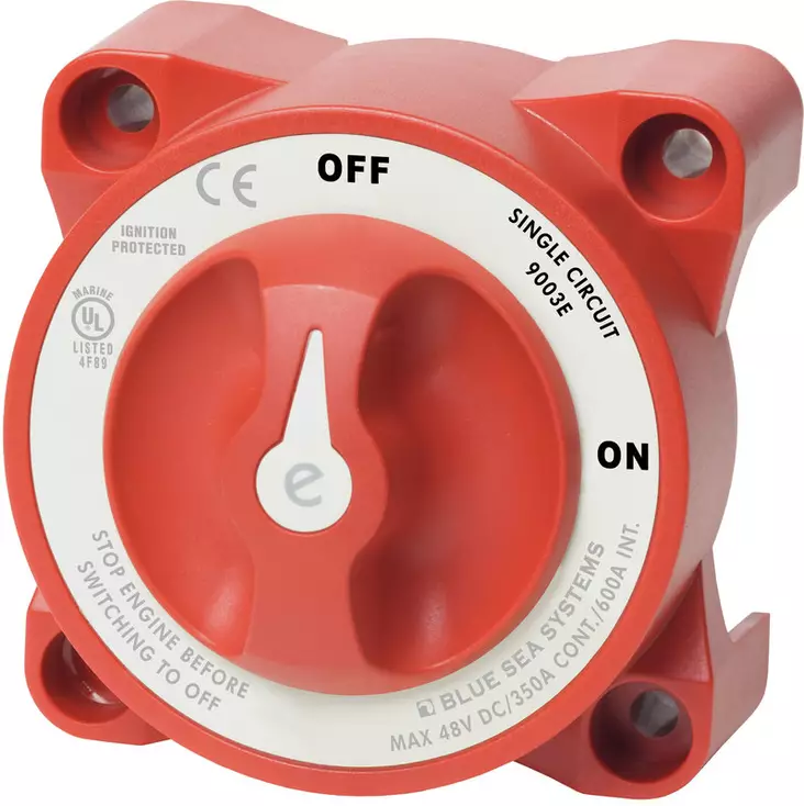 Blue Sea Battery Mounth Switches 350A - Batteri och elektriska tillbehör - 632085900359 - 1