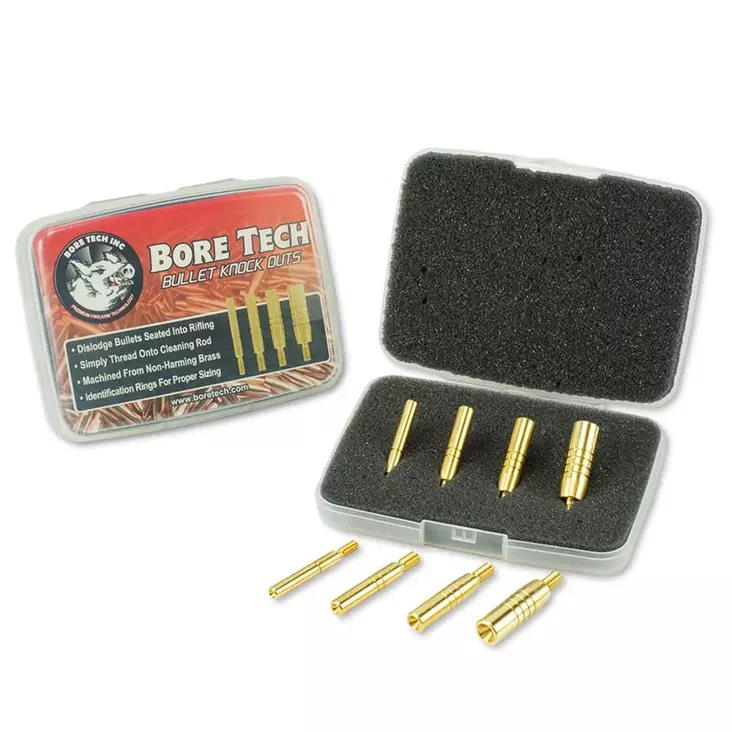 BoreTech Bullet Knock-out Set .17 Cal - .50 Cal - Övriga vapenunderhållsprodukter - 667739980739 - 2